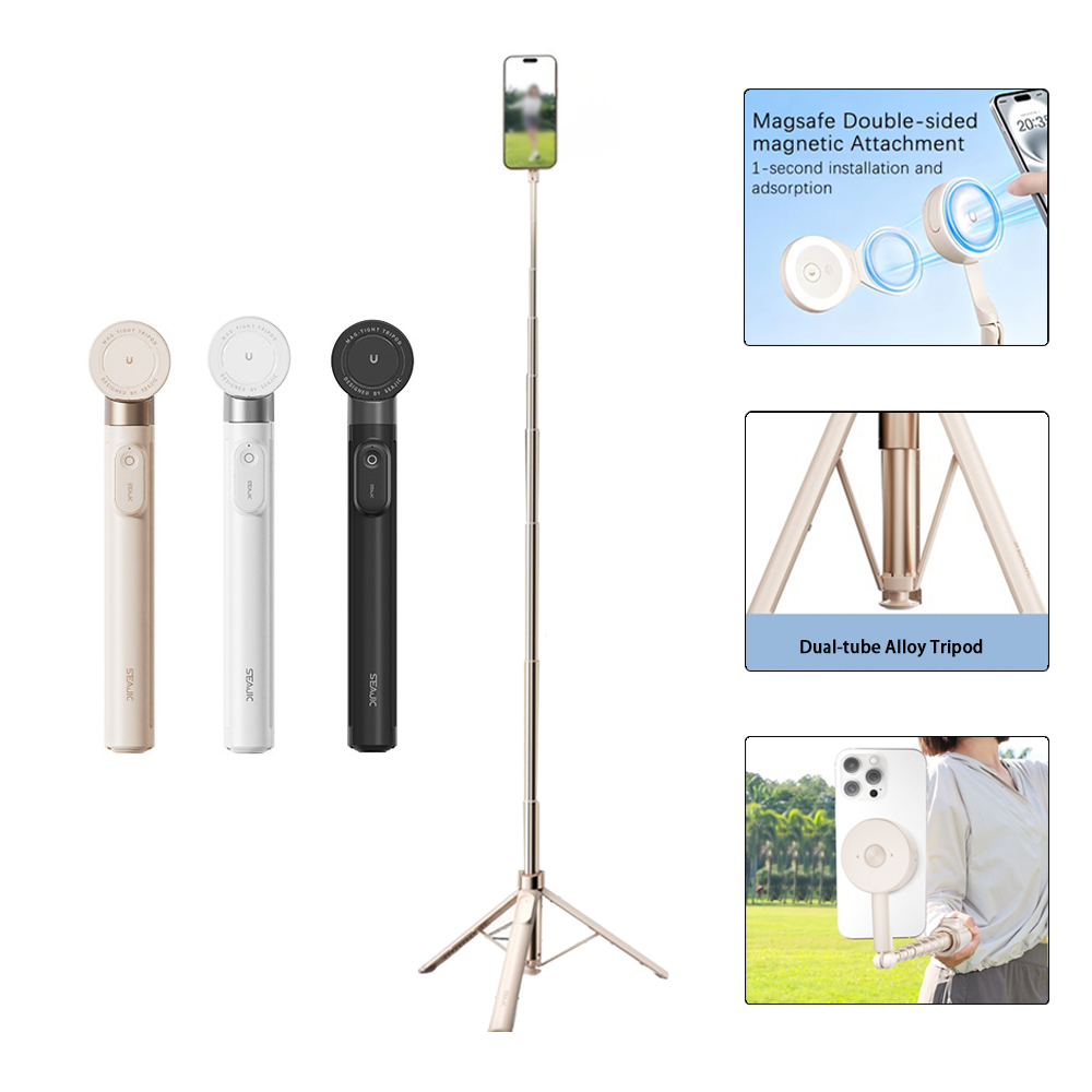 Auto Tracking Tripod - Compatible con MagSafe, palo para selfies