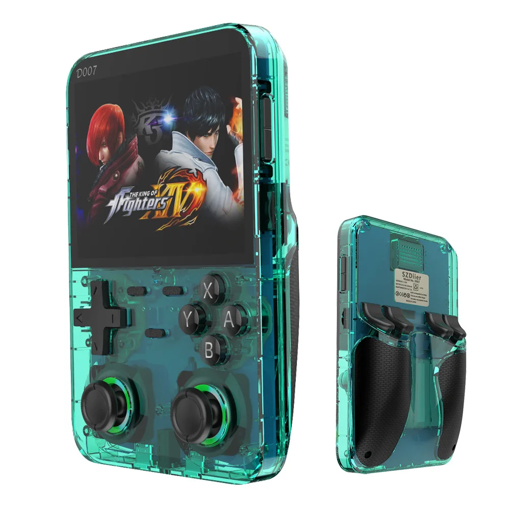 Handheld Game Console - Consolas de videojuegos portátiles D007, pantalla