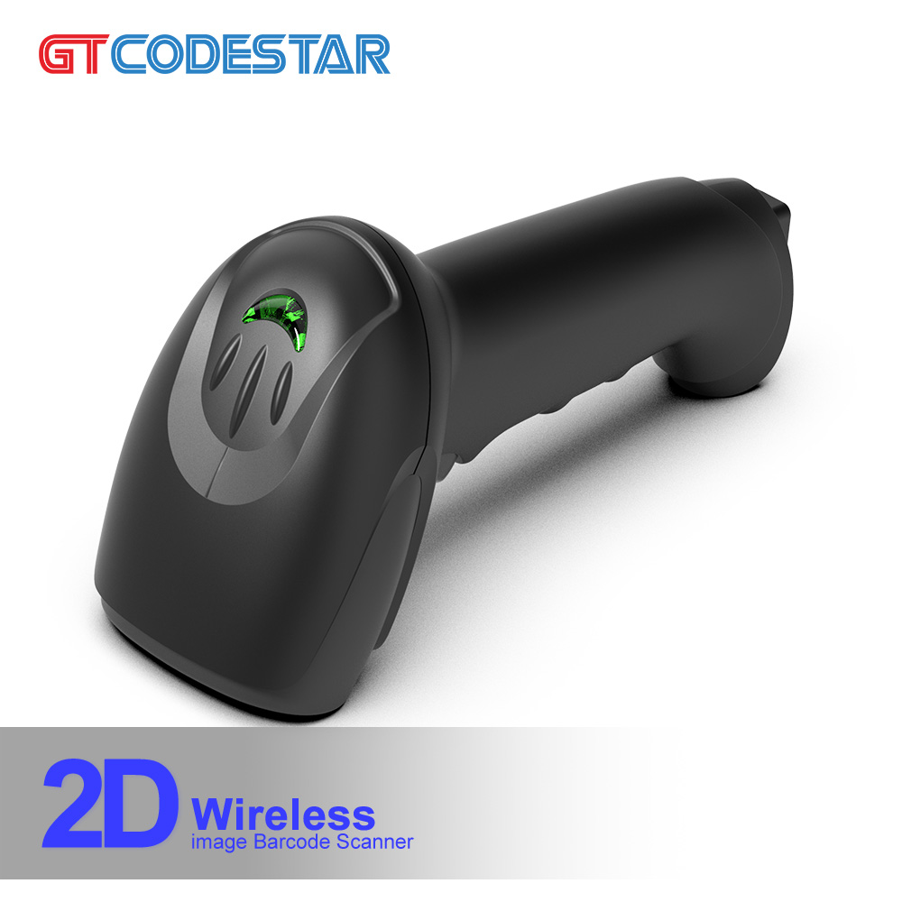 Barcode Scanner Wireless - GTCODESTAR QR inalámbrico 1D 2D escáner