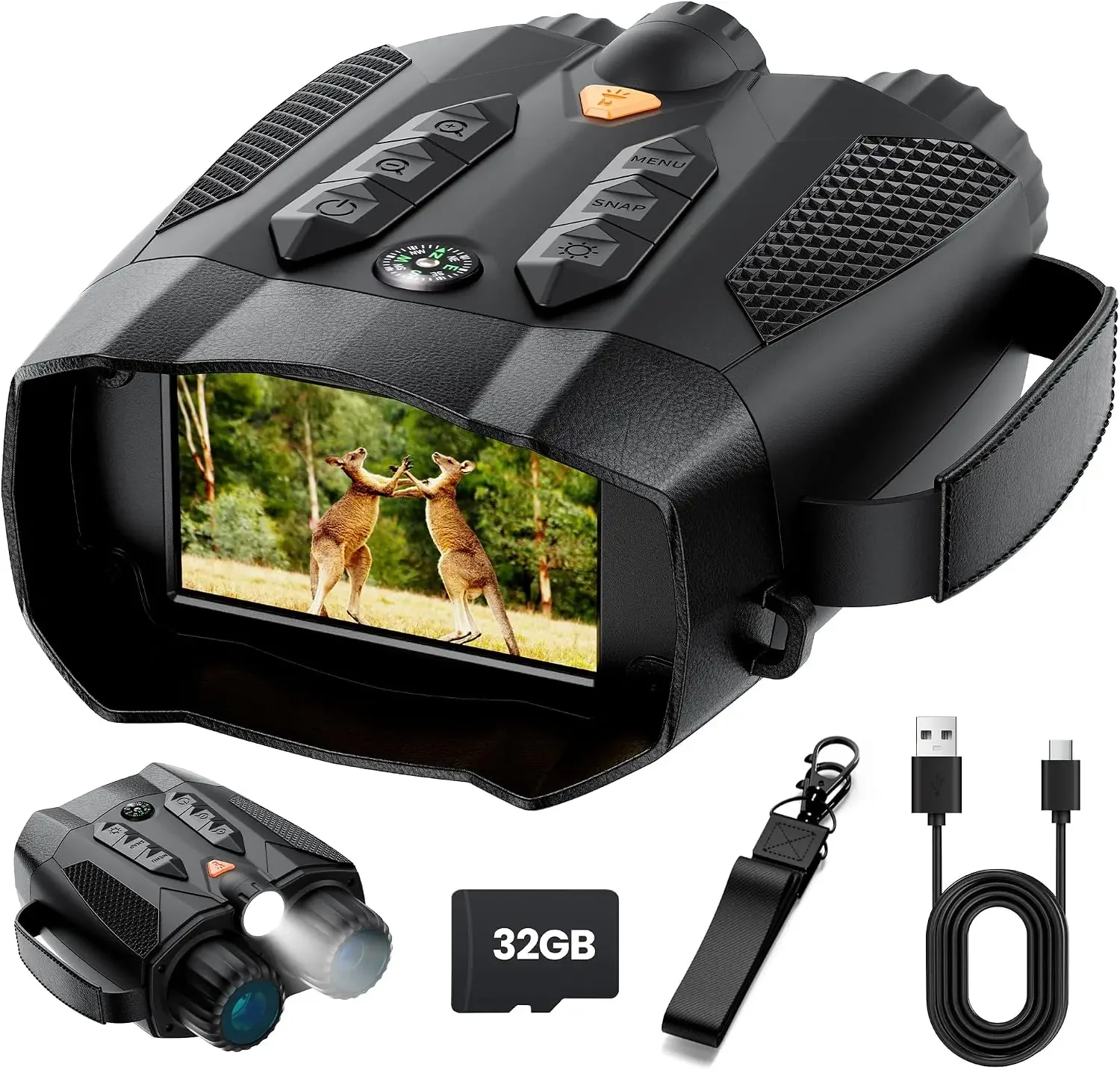 Cool Electronics Gadgets For Men - Gafas de visión nocturna para adultos,