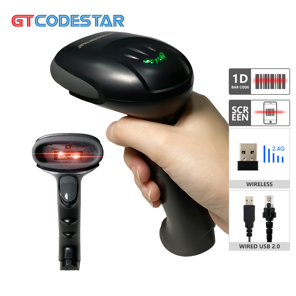 Barcode Scanner Wireless - Escáner de código de barras portátil