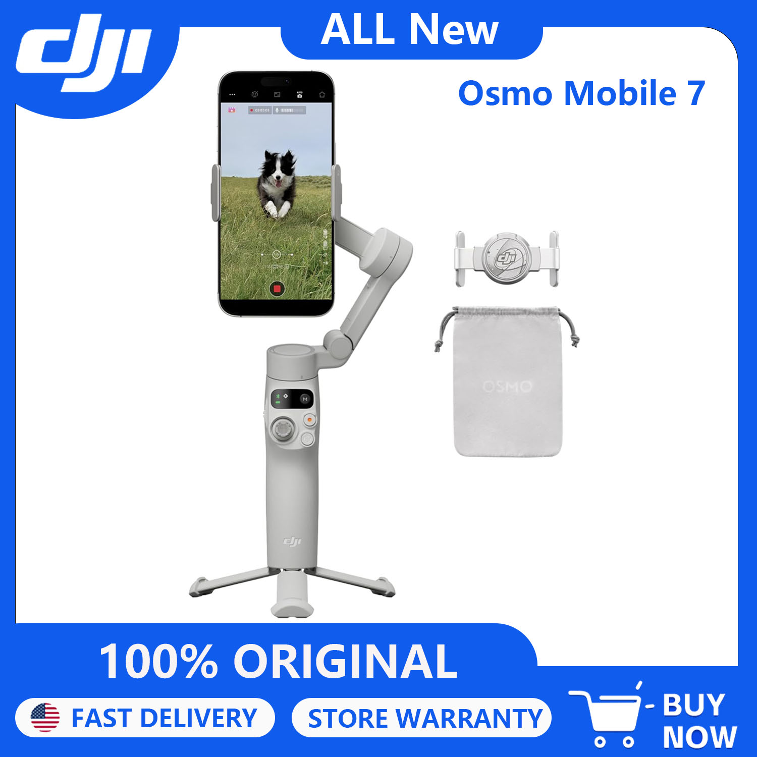 Auto Tracking Tripod - Estabilizador de cardán DJI Osmo Mobile
