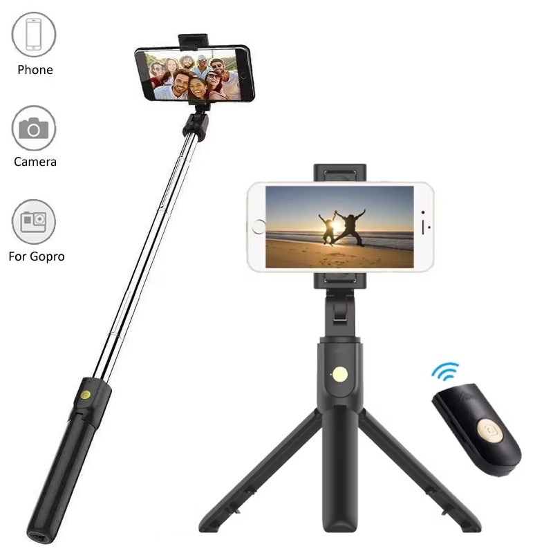 Auto Tracking Tripod - Mini palo de Selfie inalámbrico Bluetooth