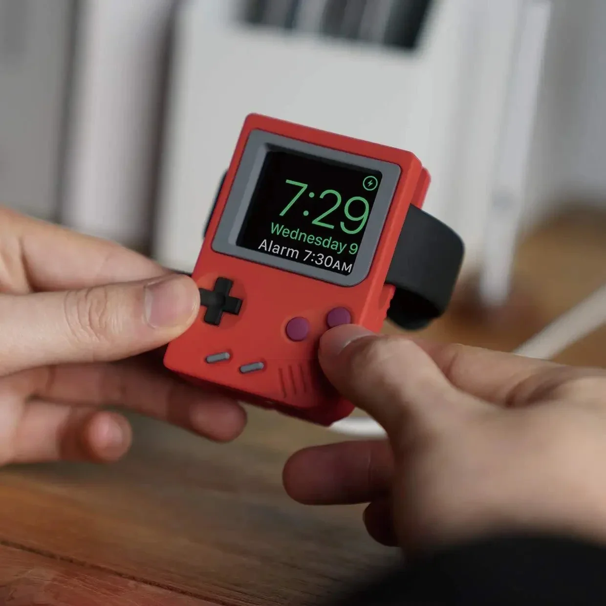 Handheld Game Console - Soporte de Silicona para Cargador de