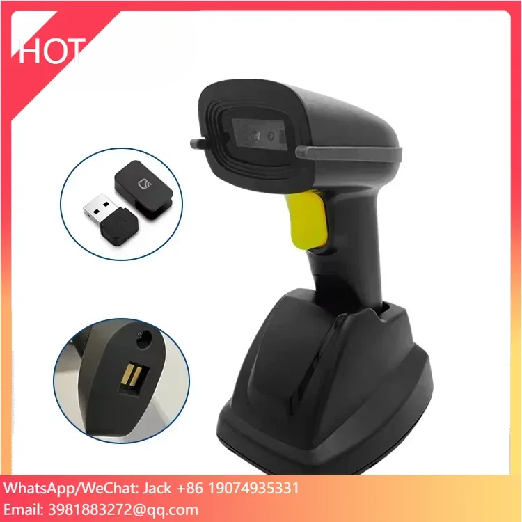 Barcode Scanner Wireless - Escáner de Código de Barras Inalámbrico