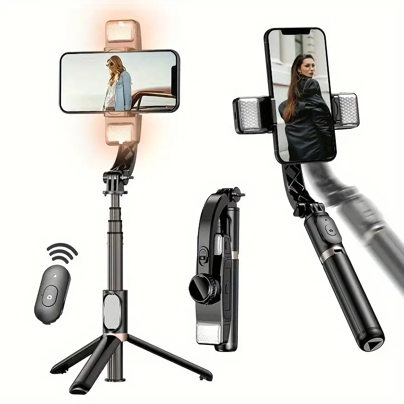 Auto Tracking Tripod - Mini trípode plegable inalámbrico con Bluetooth