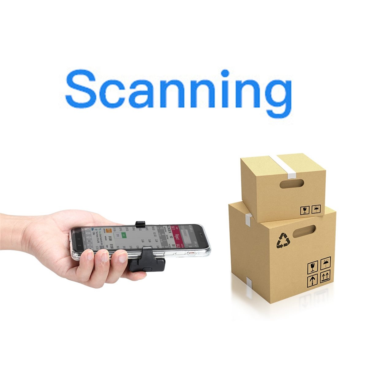 Barcode Scanner Wireless - Escáner de Código de Barras Bluetooth