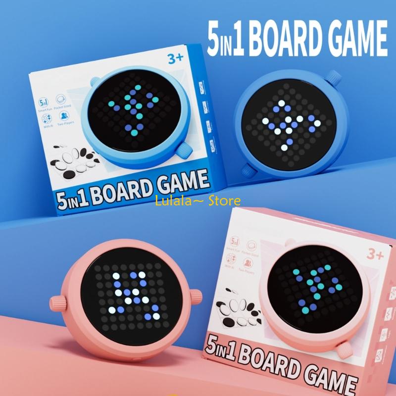 Y4QA ajedrez portátil Noughts  - Handheld Game Console reseña y precio