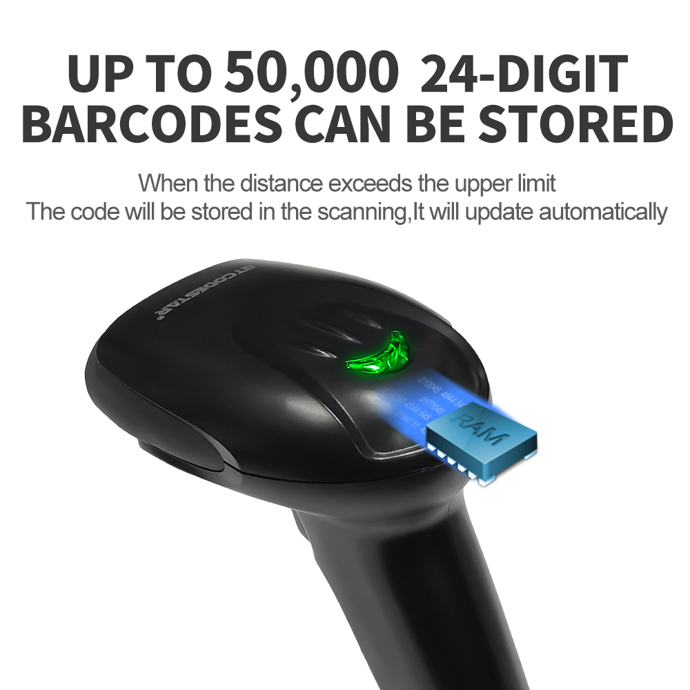 GTCODESTAR X-9701C Escáner de  - Barcode Scanner Wireless reseña y precio