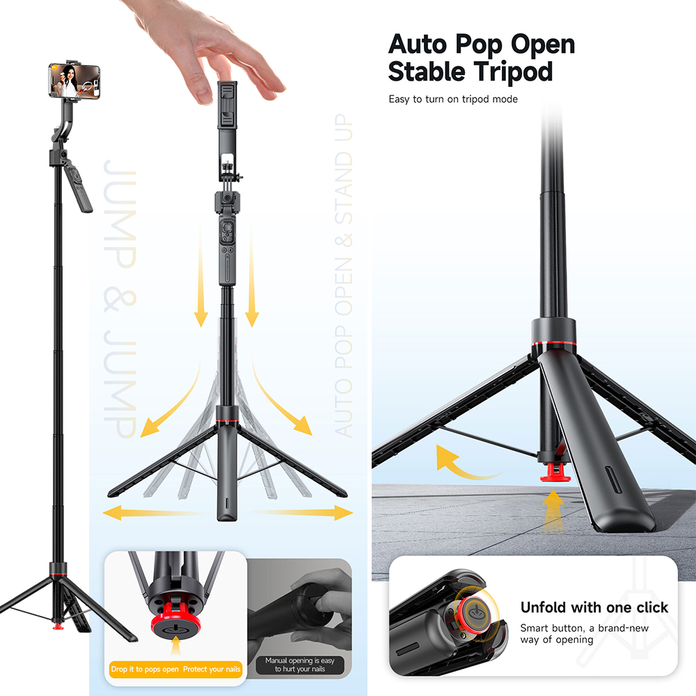Nuevo TT07 AI seguimiento faci - Auto Tracking Tripod reseña y precio