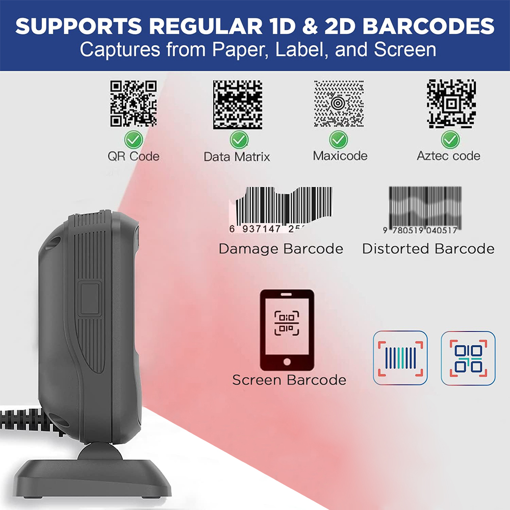 Escáner Inalámbrico de Escrito - Barcode Scanner Wireless reseña y precio
