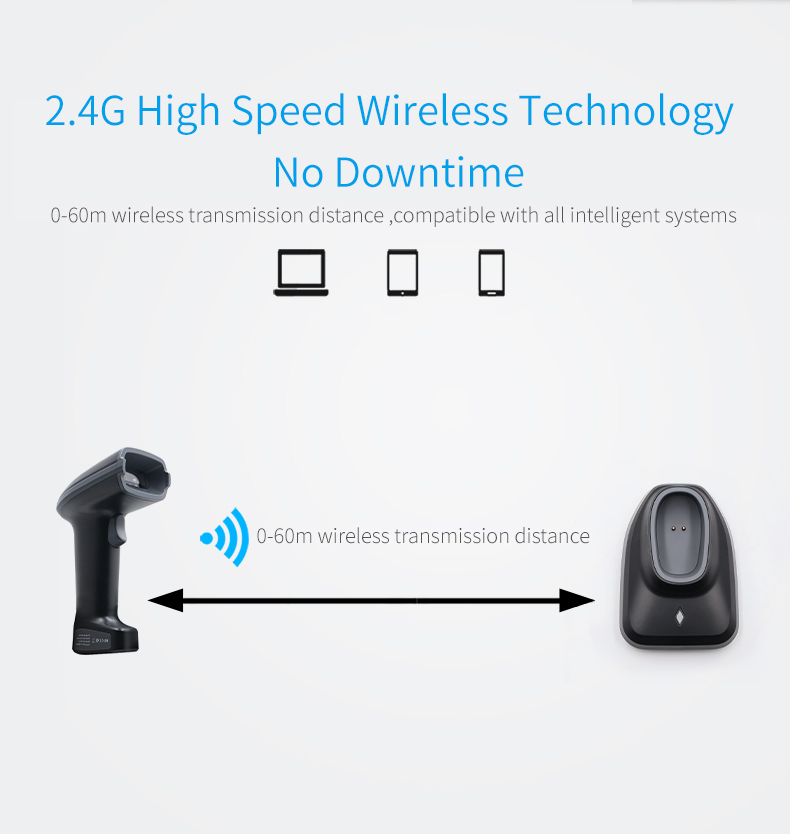 Escáner de códigos de barras i - Barcode Scanner Wireless reseña y precio