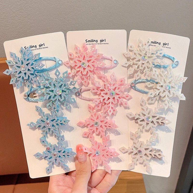 2 uds invierno nuevo horquilla - Elsa Gadget reseña y precio