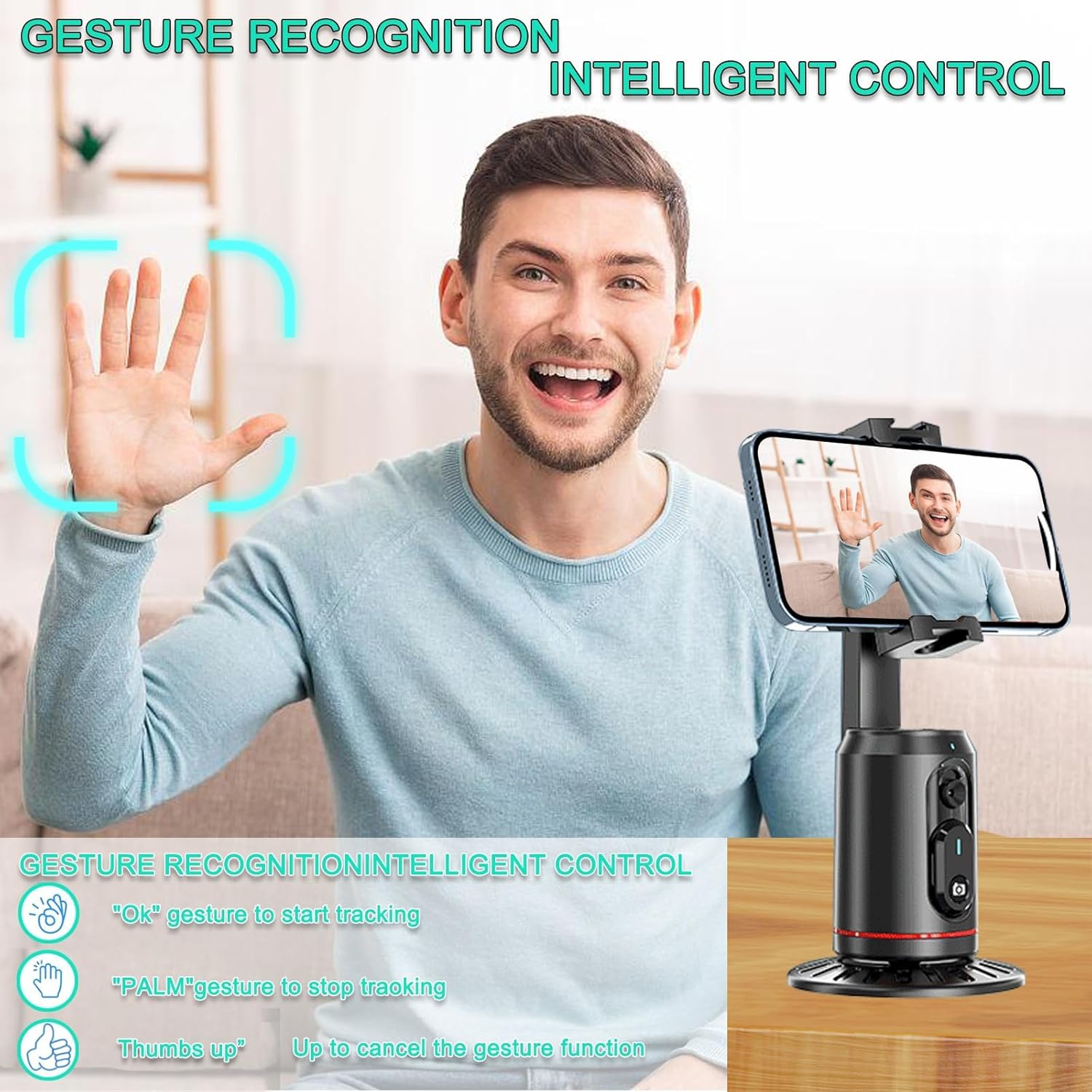 Trípode con Seguimiento Facial - Auto Tracking Tripod reseña y precio