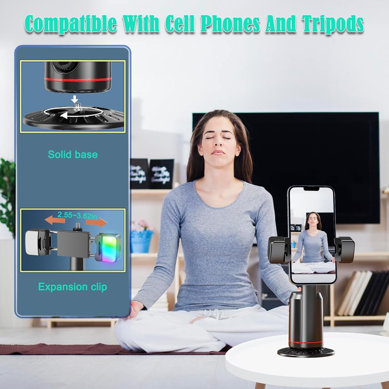 Trípode con Seguimiento Facial - Auto Tracking Tripod reseña y precio