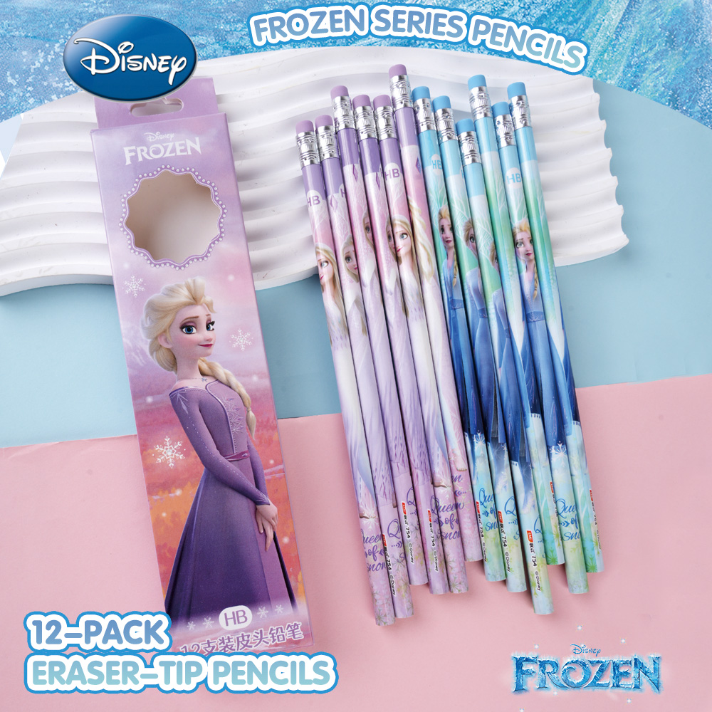 12 lápices HB de la princesa E - Elsa Gadget reseña y precio