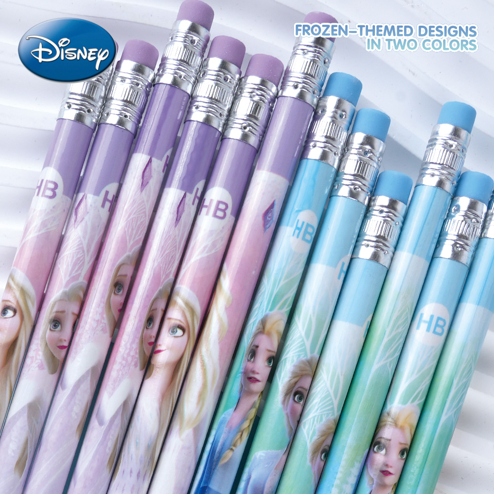 12 lápices HB de la princesa E - Elsa Gadget reseña y precio