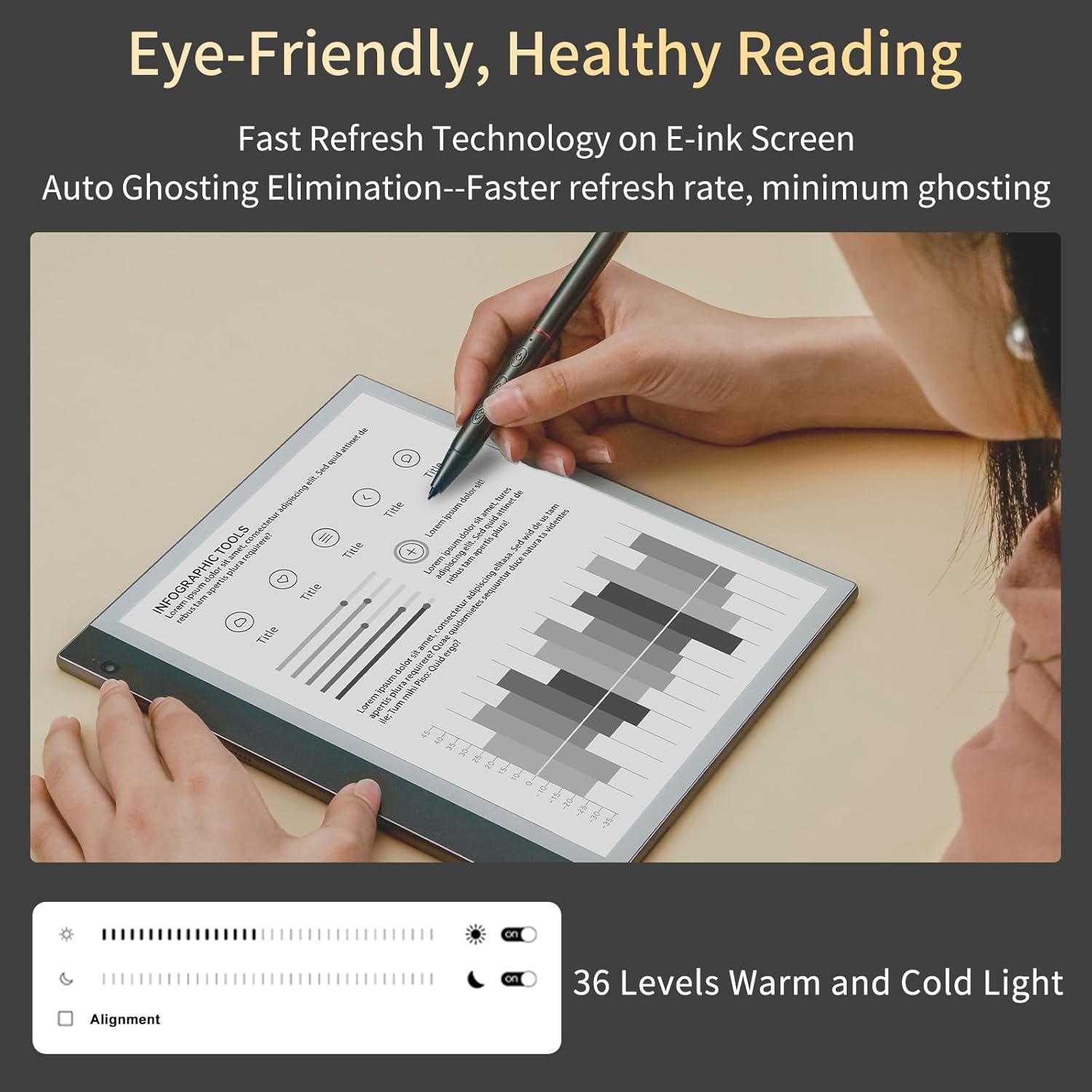 Tableta de Tinta Electrónica d - E-Ink Tablet Reader reseña y precio