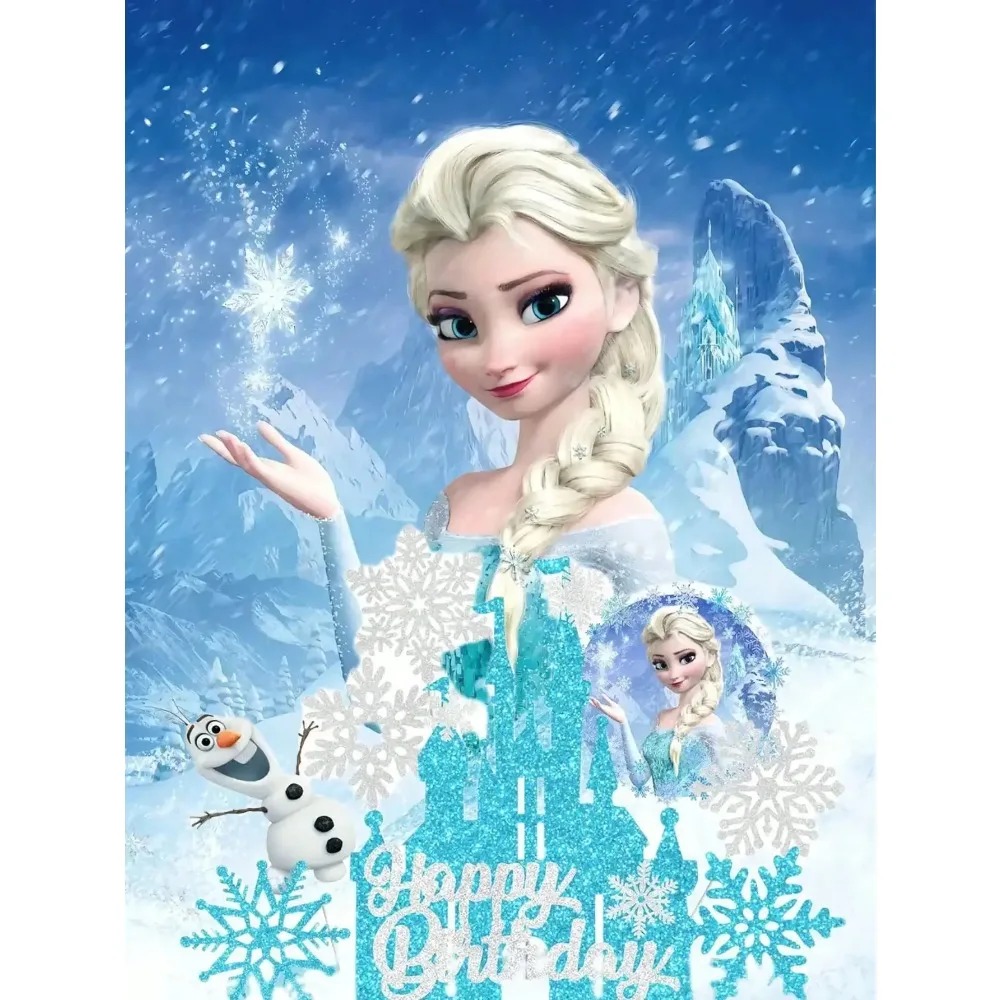 Juego de 8 Adornos para Pastel - Elsa Gadget reseña y precio
