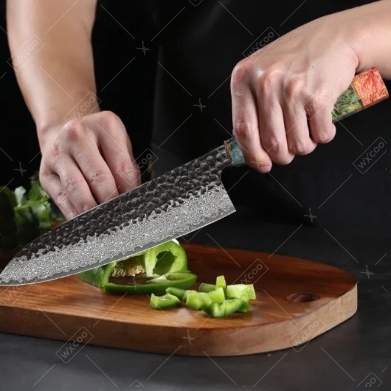 WXCOO-cuchillo de Chef forjado - Japanese Electronics Gadgets reseña y precio