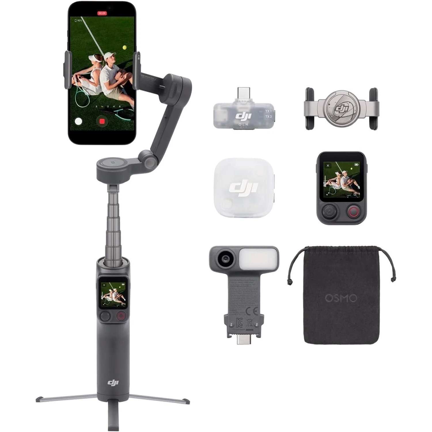 DJI Osmo Mobile 8P Creator Com - Auto Tracking Tripod reseña y precio