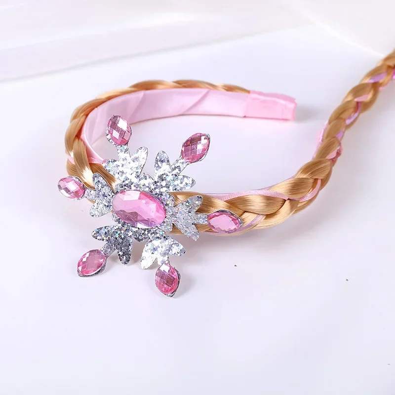 Peluca de Frozen, diadema de p - Elsa Gadget reseña y precio