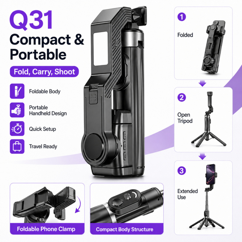 Estabilizador de Teléfono de u - Auto Tracking Tripod reseña y precio