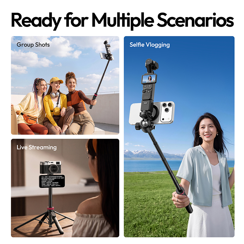 Ulanzi MT-44 M Trípode Magnéti - Auto Tracking Tripod reseña y precio