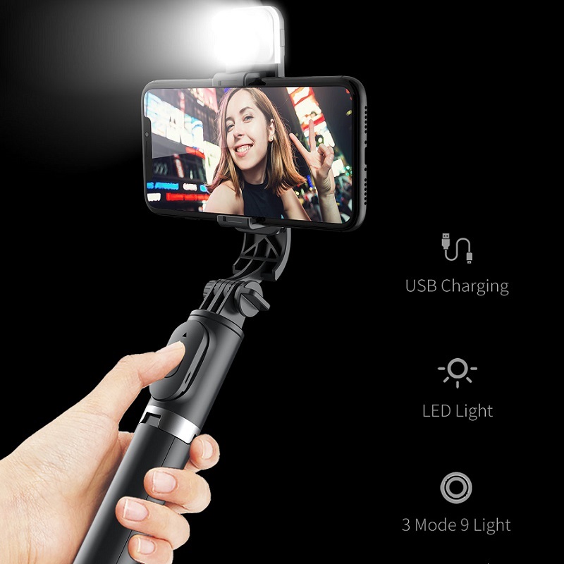 Mini trípode plegable inalámbr - Auto Tracking Tripod reseña y precio