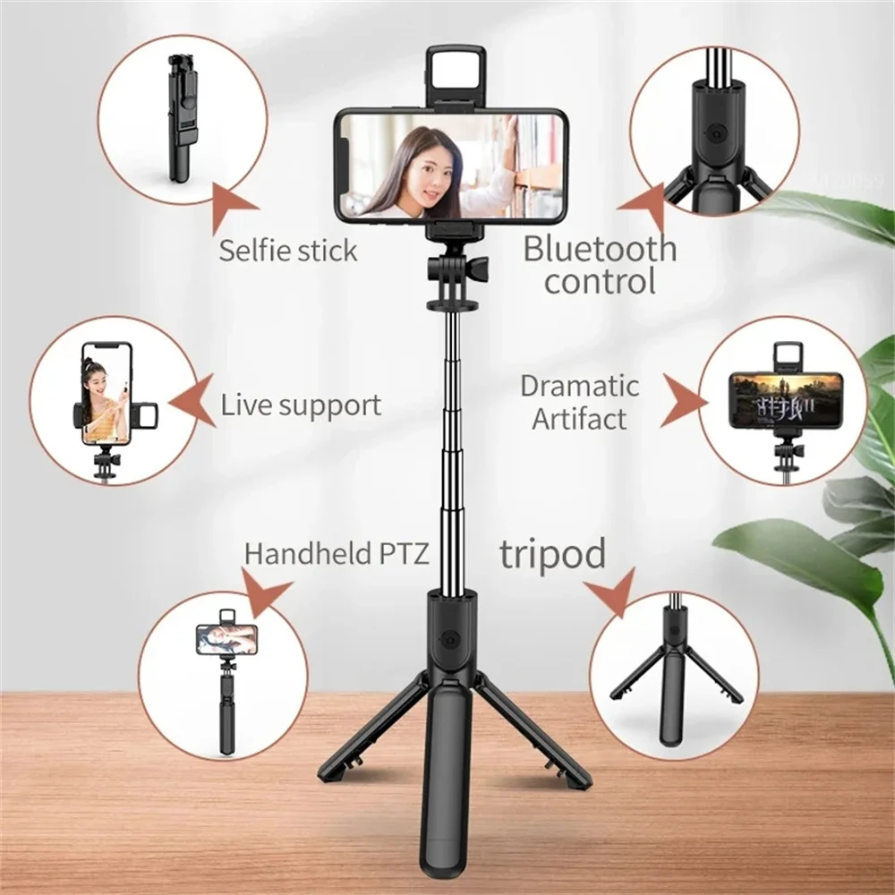 Trípode para Selfies con Contr - Auto Tracking Tripod reseña y precio