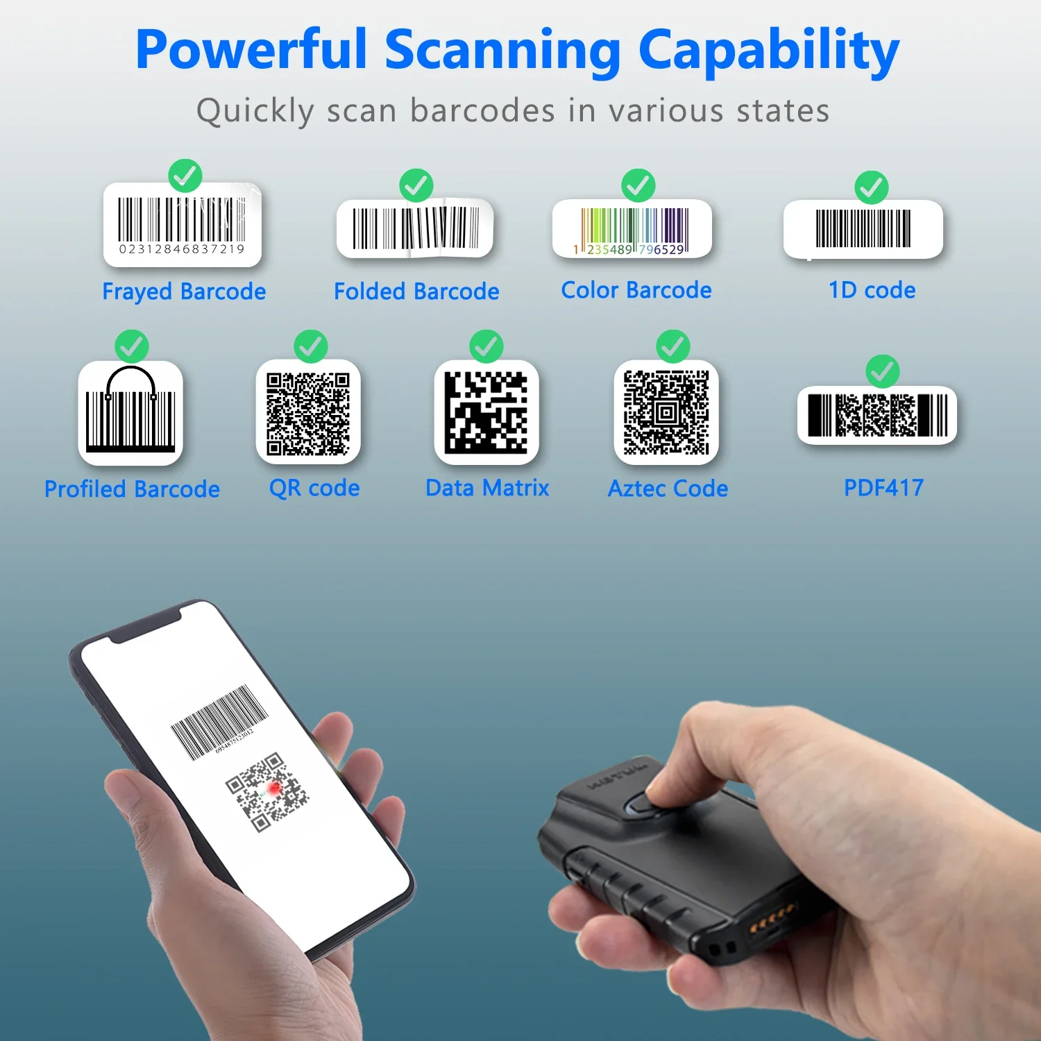 Lector de códigos QR Netum E80 - Barcode Scanner Wireless reseña y precio