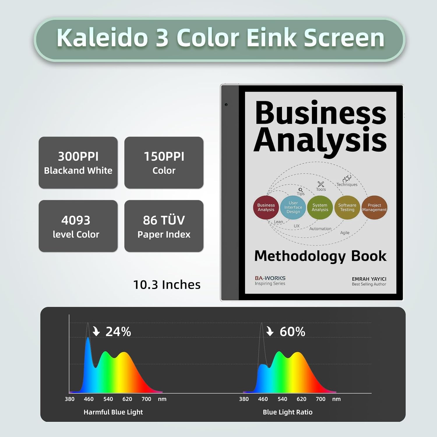 Tableta Bigme InkNoteX de 10.3 - E-Ink Tablet Reader reseña y precio